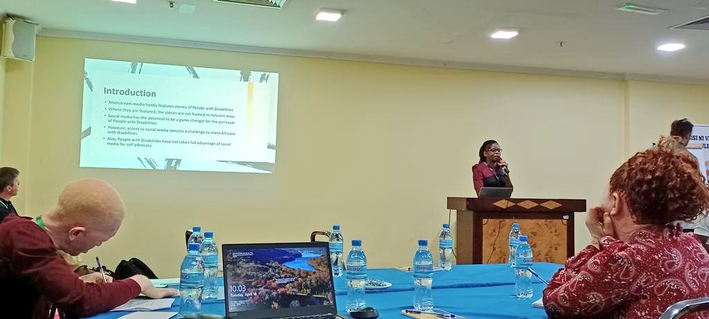 TODAY, I shared about digital self advocacy for persons with disabilities at the ongoing YDAR Festival of disability advocacy in Dar Es Salaam, #Tanzania.

#YouthDisability
