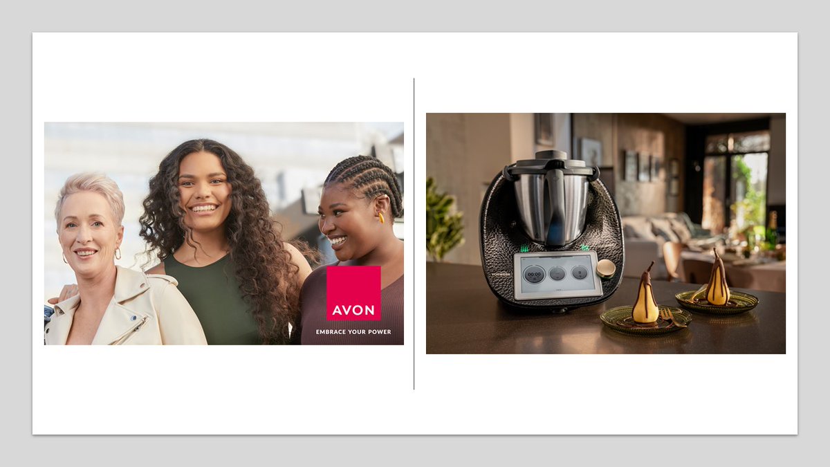 #Avon startet mit der Kampagne „Embrace your Power“ eine Verjüngung seines Markenauftritts und #Thermomix -Fans können sich über eine Limited Edition des #Vorwerk-Lieblings freuen, die passend zum 140-jährigen Jubiläum in funkelndem Diamantschwarz erhältlich ist! #direktvertrieb