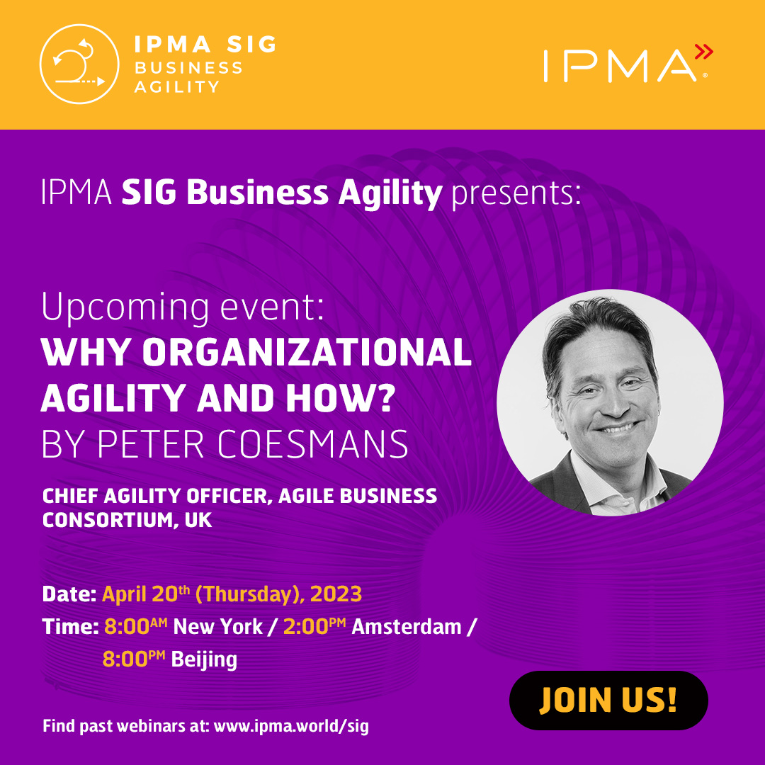 📣 Are you looking to improve your organization's agility and adaptability in the fast-paced, ever-changing business world? Only 2 days to secure your spot and take the first step towards building a more agile and resilient organization❗️ Register NOW: lnkd.in/e_ym9div