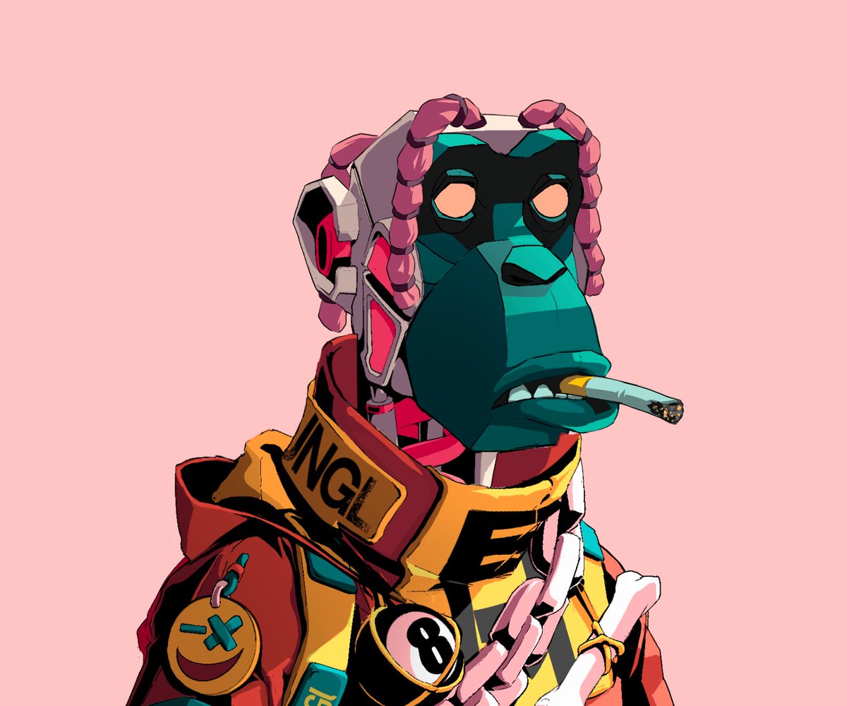 Goldie Fuckin Locks gettin ready to grind on this cold Tuesday mornin!!!

#nft #cryptoart #digitalart #blockchain #CryptoCollectibles #nonfungible #Crypto
<a href="/Primatesnft/">Primates🌿</a> #primates #NFTs 

*imagination of my wandering mind!