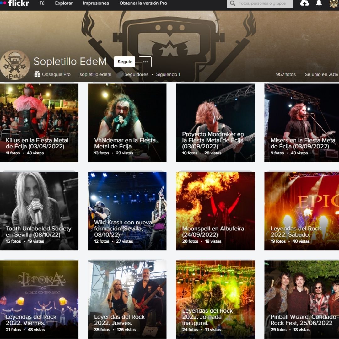 EsquirlasDMetal's tweet photo. ¿Sabíais que tenéis 2 álbumes de 1000 fotos de conciertos que hemos ido cubriendo y otro en proceso de "llenado"?
💥📸 Pasaros por el #EncofradoEdeM 👇🏼
https://t.co/saBdioi7uq
#esquirlasdemetal #tufraguadeheavymetal #MetalSplinters #Sopletillo #EdeM #photoconcert #directos https://t.co/4zToQPlmEF