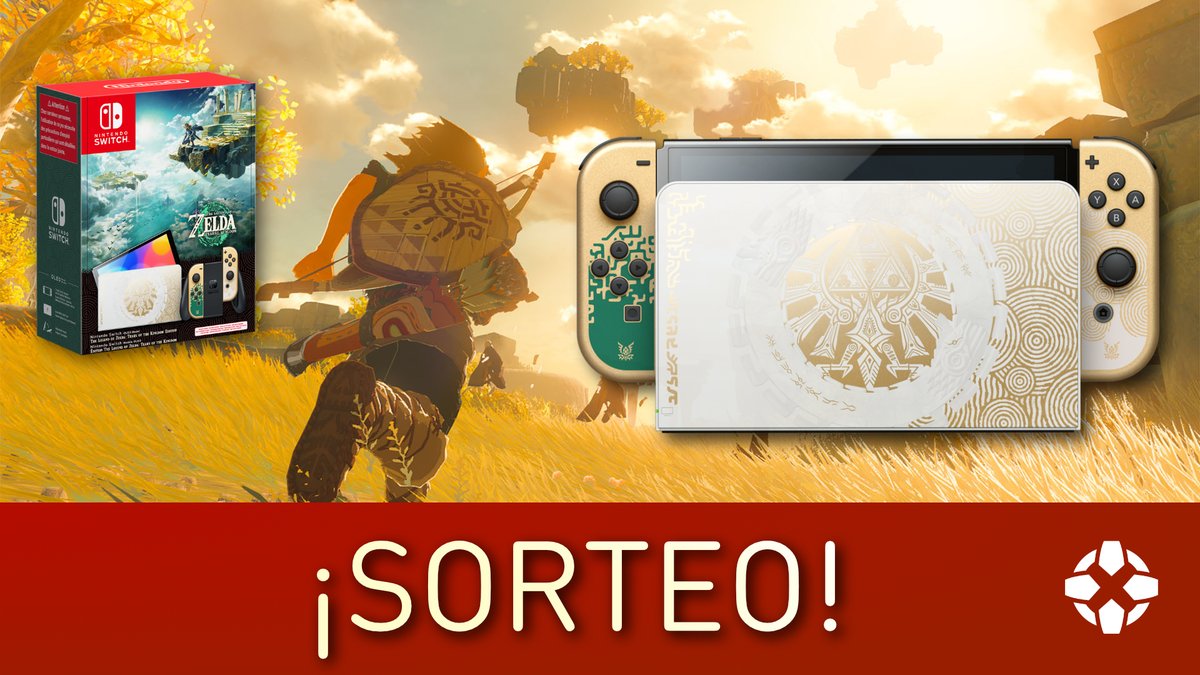 ¡Una Nintendo Switch Oled edición especial Tears of the Kingdom puede ser tuya!

🔸Sigue esta cuenta
🔸#DescubreZeldaTOTK
🔸RT y <a href="/IGN_es/">IGN España</a> 
🔸Cuéntanos lo que más te gusta del último trailer.

Tienes hasta las 23:59 de hoy para participar en el sorteo. Solo residentes en España.