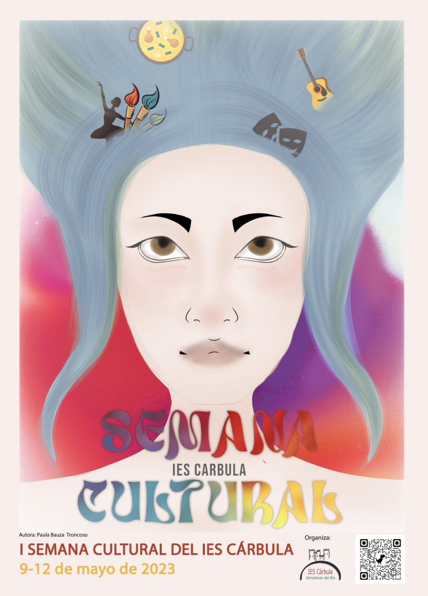 I SEMANA CULTURAL DEL IES CARBULA. 
Ya está cada vez más cerca la I Semana Cultural organizada por el IES Carbula de Almodóvar del Río. No dejes de seguirnos para ir conociéndola.
<a href="/cepcordoba/">CEP Córdoba</a> 
<a href="/CulturaAND/">Cultura Junta de Andalucía</a> 
<a href="/AndaluciaJunta/">Junta de Andalucía</a> 
<a href="/EducaAnd/">Consejería Desarrollo Educativo y FP</a>