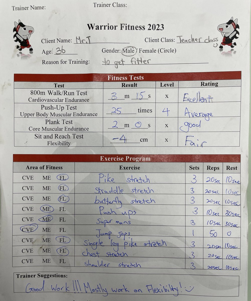 21physed's tweet image. Grade 4 #pyppe #physed #pyp Ss ran a great @BCISonline Warrior Fitness day. They ran #fitness tests and formed decisions on data gathered to design an exercise program for their client. G4 Ss were empowered w/ their learning as they trained G1-G10 students as well as adults! 🤩