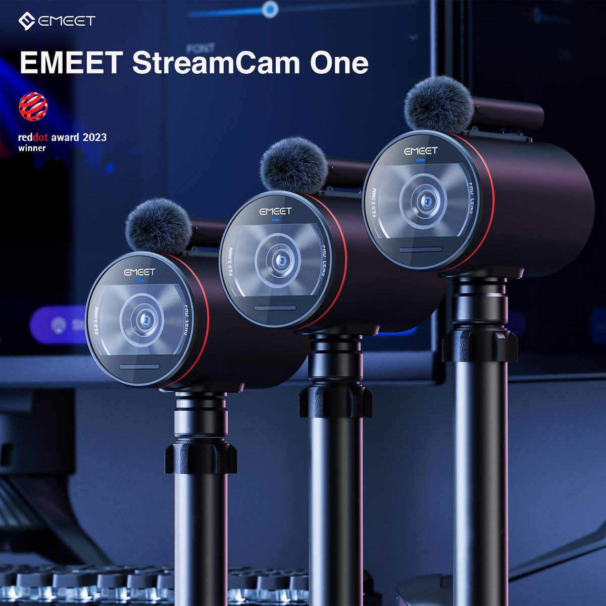 eMeet_JP's tweet image. 📸Reddot 賞を受賞した新しいワイヤレス ライブ ストリーミング カメラ #EMEET #StreamCamOne を介して、ワンクリックでプロのようにストリーミングできます。
ただいまプレセール真っ最中です。 $1 のご購入で $50 オフ。 今しかない！
今すぐ手に入れよう👇
emeet.com/ja/products/em…
#ストリーミング