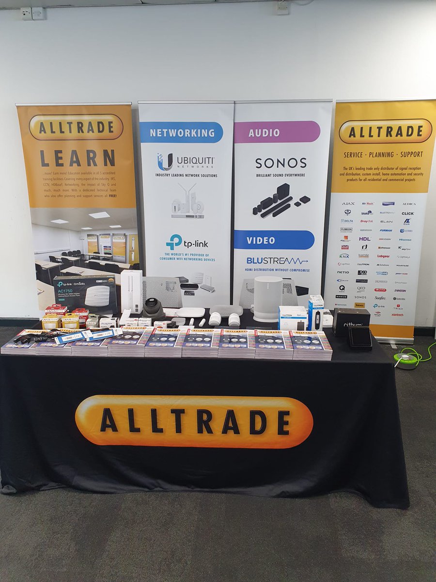 All ready for the <a href="/CEDIA_EMEA/">CEDIA EMEA</a> Tech Summit in London today