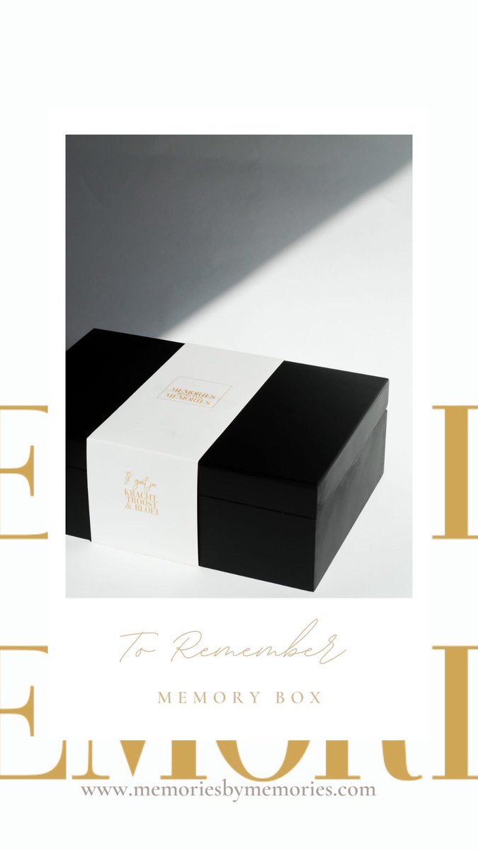 Memoryboxen's tweet image. Wil jij als #uitvaartverzorger de nabestaanden een waardevol geschenk geven? Geef ze een mooie Memory Box waarin zij de dierbare spulletjes kunnen bewaren die af worden gedaan voor de uitvaart memoriesbymemories.com B2B aanvragen via info@memoriesbymemories.com