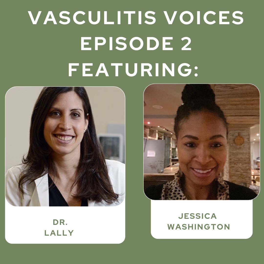 Vasculitis Foundation (@vasculitisfound) on Twitter photo Episode Two of our podcast, “Vasculitis Voices,” is out! It dives into the complexities of managing vasculitis with insights from leading Rheumatologist, Dr. Lindsay Lally, and a patient-turned-research-advocate, <a href="/jd_wash/">Jessica Washington</a>. Listen & Subscribe: vasculitisfoundation.org/podcasts/ Episode Two of our podcast, “Vasculitis Voices,” is out! It dives into the complexities of managing vasculitis with insights from leading Rheumatologist, Dr. Lindsay Lally, and a patient-turned-research-advocate, <a href="/jd_wash/">Jessica Washington</a>. Listen & Subscribe: vasculitisfoundation.org/podcasts/