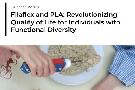 recreus3D's tweet photo. Discover the incredible potential of #3Dprinting with our #Filaflex and #PLA #filaments! 💪🏼Revolutionize the market with products tailored to the needs of people with #functionaldiversity. Don't miss this inspiring ✨#SuccessStory! 👉https://t.co/Ev1lm4lCN3 https://t.co/bIaqojQT8Q