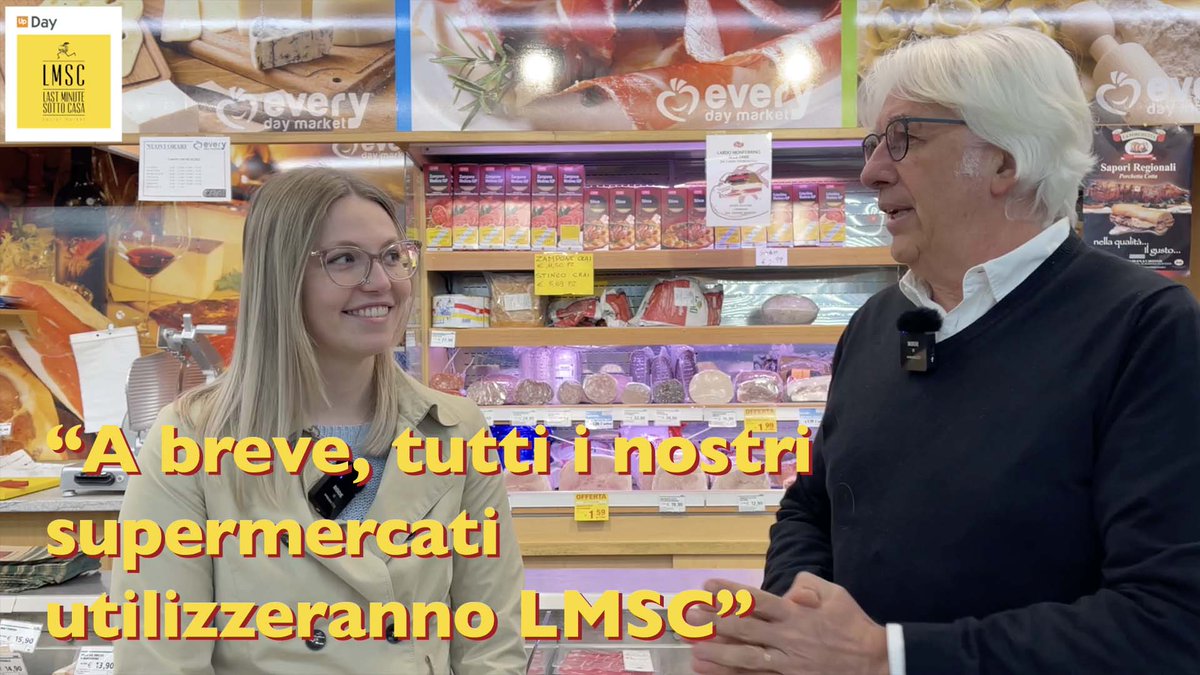 Grazie a Elisa Sopetti, responsabile marketing di Everyday Market - La Canavesana, impresa socia di  Codè CRAI Ovest, per questa bella intervista dove ci parla della sua esperienza con LMSC. youtu.be/8c6qnqvFyzw
#supermercato #sprecoalimentare #foodwaste