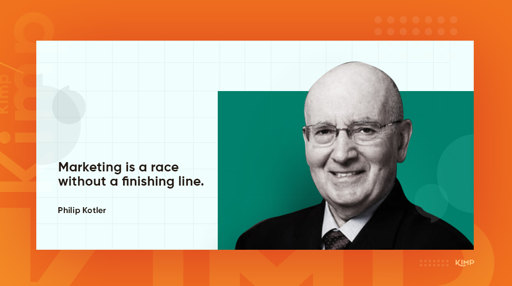 getkimp's tweet image. Marketing is not a matter of set and forget. 🏃
It’s not a sprint, nor even a marathon - it’s an ongoing pursuit of building customer relationships and brand image.

#MarketingMotivation #MarketersLife #DesignWithKimp