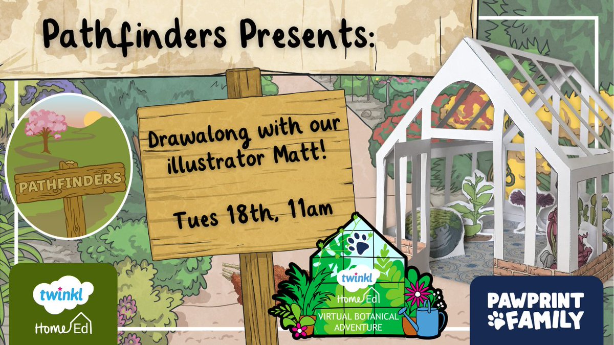 TwinklHomeEd's tweet photo. Ever drawn a titan arum? It looks rather spectacular but smells especially foul! Join our Drawalong with illustrator Matt at 11am today (or catch up later). Facebook 👉 https://t.co/ofXwVn49Ga or YouTube 👉 https://t.co/z4y0ZD4Vtq

#VirtualBotanicalAdventure #Botanical #HomeEd https://t.co/qo53719ofn