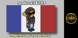 RF_OFFICIEL's tweet image. andrea38799 passe Ministre de la Justice, nouvelle cheffe de l'Hôpital.