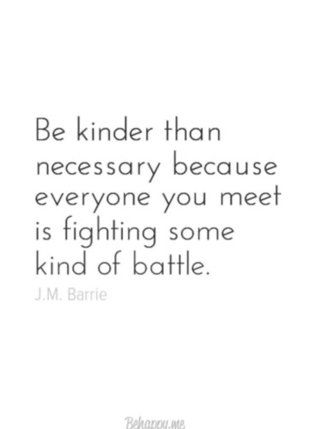 We are living in a world in which stress is at an all time high and patience is at an all time low. I challenge you to remember that everyone has obstacles they are facing right now. Give grace. Be patient. Show kindness.