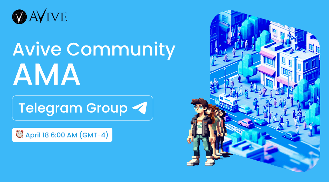 Avive_World01's tweet photo. 📢#Avive Community AMA

✅Telegram Group: https://t.co/uAJVhU7dMj

🚀Time: April 18th, 6:00 am (GMT-4) https://t.co/jsw6txtpCQ