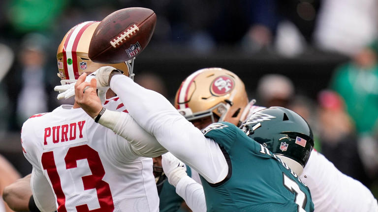 nflrums's tweet photo. The #49ers QB Brock Purdy is unsure if he can play in 2023, per Yahoo Sports. https://t.co/KvCioQf1ML