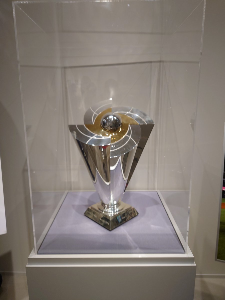 野球 侍ジャパン WBC優勝おめでとう㊗🎊優勝の瞬間はめちゃくちゃ嬉しかったです🥰
本日より甲子園歴史館にて3日間、優勝トロフィー展示しており、見て来ました❗めっちゃキラキラ🌟輝いてて綺麗です😲　日本代表選手、監督、コーチ、スタッフ皆様、本当に感動をありがとうございます😂