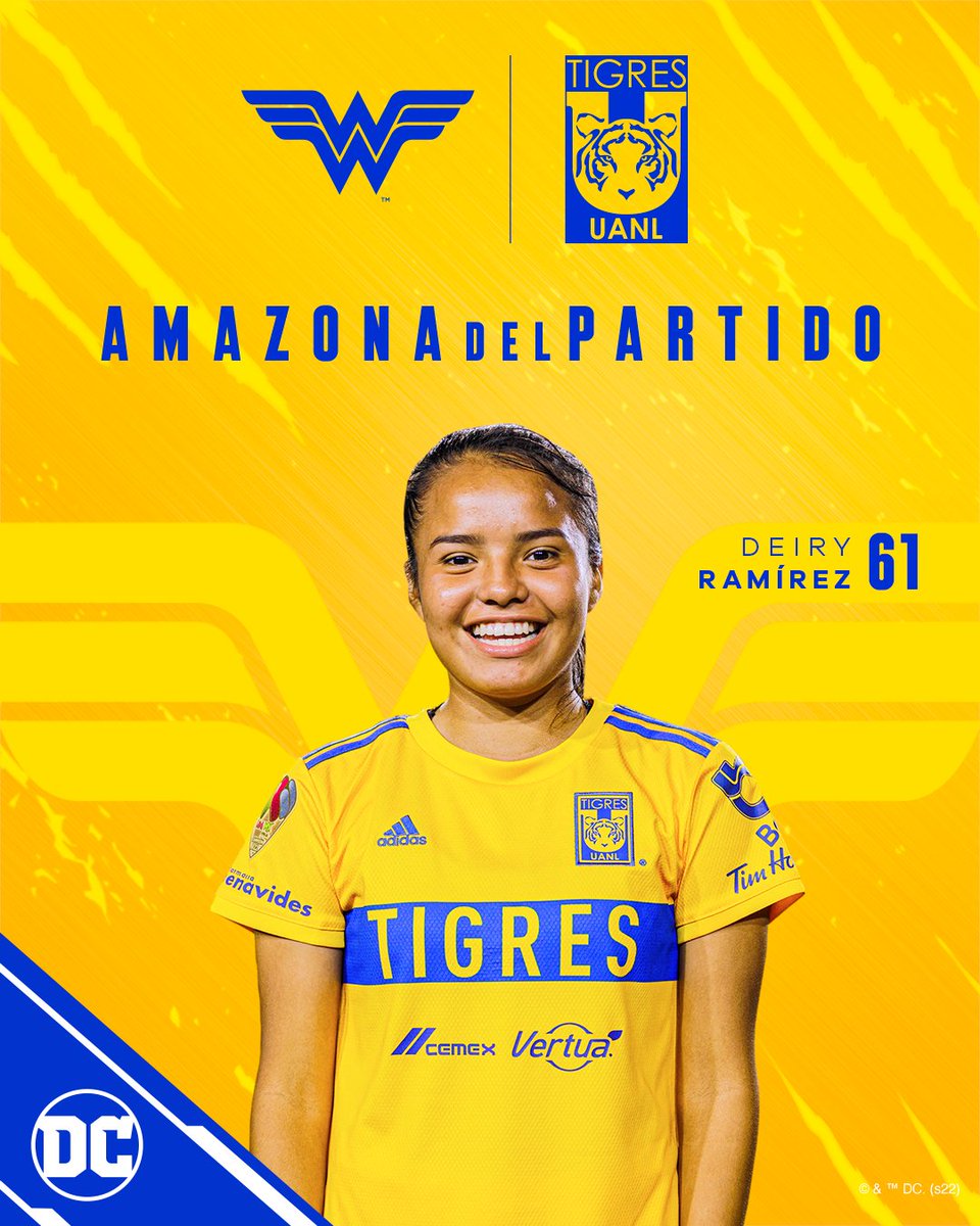 TigresFemenil's tweet photo. Debut soñado con un golazo que hace a @Deiryramirez_ nuestra #AmazonaDelPartido 😍💛 https://t.co/ZoWKeorbNP