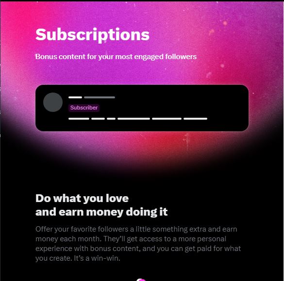 HealsCreations's tweet photo. Interesting to see this. Twitter can now also have subscription bases. What are your thoughts on this?

#TwitterSubscriptions https://t.co/eJG1bjTMFG