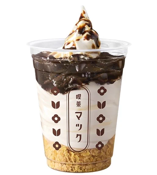 マクド初のパフェ登場！喫茶マックシリーズ！
