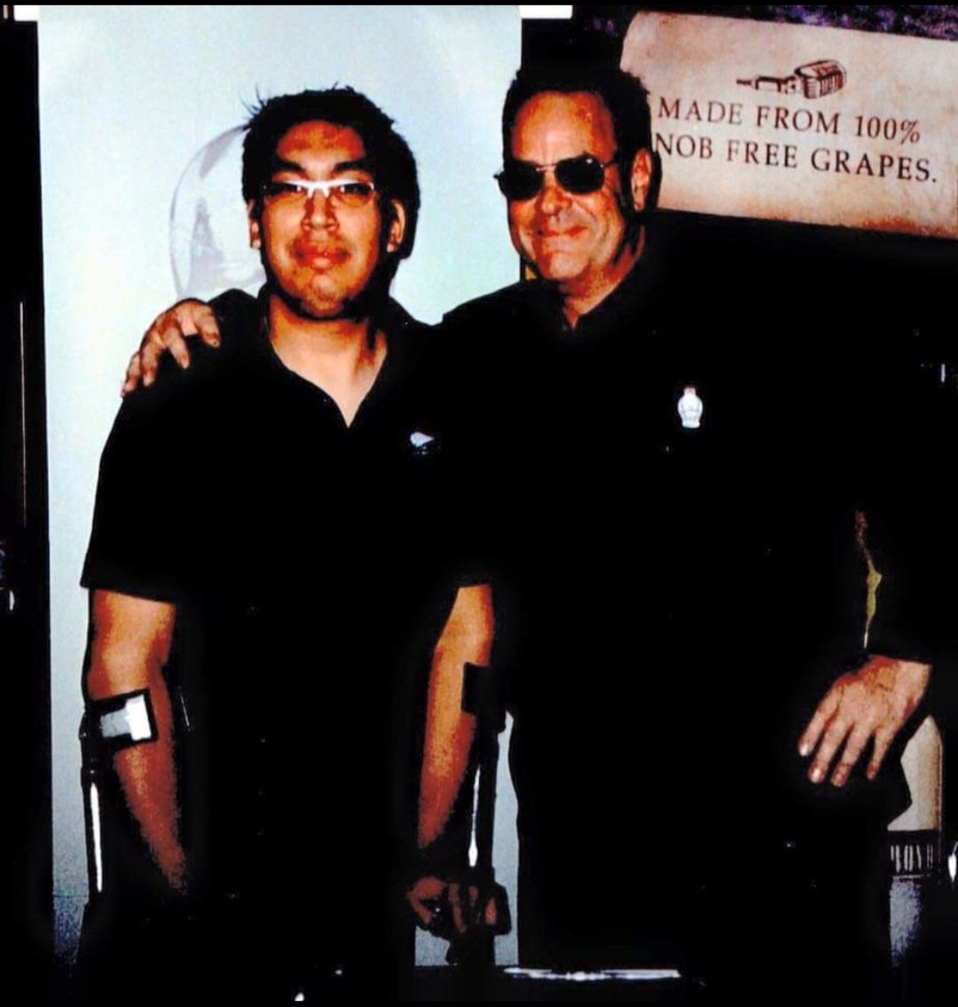 When  <a href="/dan_aykroyd/">Dan Aykroyd</a> wanted a picture with me. ✔️