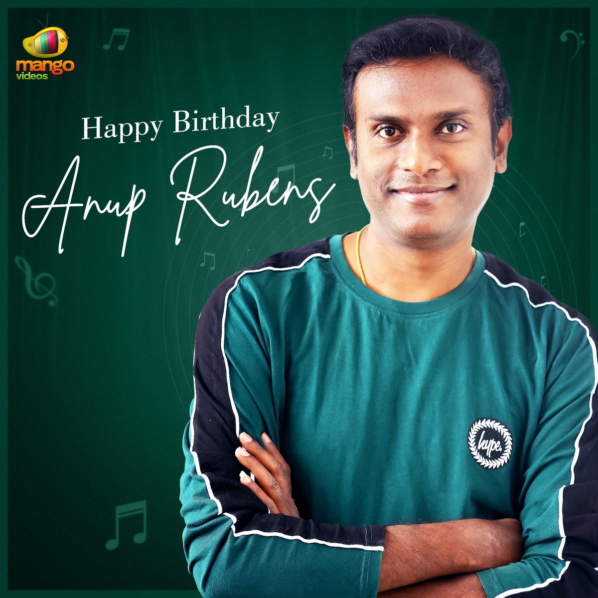 Join us in wishing the Musical Maestro #AnupRubens a very Happy Birthday🎂🎉🎉

Wishing you a wonderful musical year ahead 🎶💕

#HappyBirthdayAnupRubens #HBDAnupRubens @anuprubens #Tollywood #MangoVideos