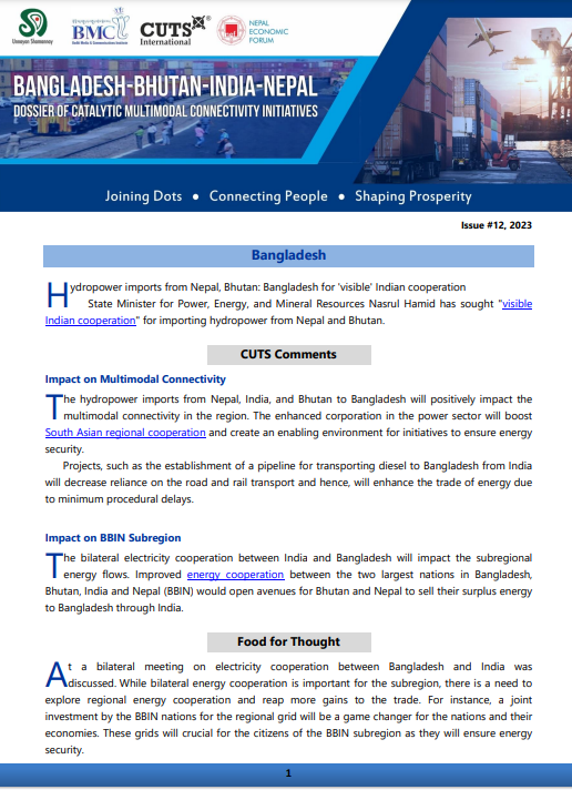 CUTS M-Connect Project (@cuts_mconnect) on Twitter photo #Quarterly #Dossier
Catalytic #Multimodal #Connectivity #Initiatives in the #BBIN #Subregion
Please read this at:
cuts-citee.org/pdf/dossier-12…
<a href="/bc_cuts/">Bipul Chattopadhyay</a> <a href="/unsy_org/">Unnayan Shamannay</a> <a href="/NEFNepal/">Nepal Economic Forum</a> <a href="/Bhutan_MCI/">BMCI</a> <a href="/BimstecInDhaka/">BIMSTEC</a> <a href="/ADB_HQ/">Asian Development Bank</a> <a href="/sasecprogram/">SASEC</a> <a href="/CUTS_CITEE/">CUTS CITEE</a> <a href="/SureshSinghPar5/">Suresh Singh Parashar</a> <a href="/ArnabG9/">ArnabG</a> <a href="/MBhonsale/">Mihir Shekhar Bhonsale</a> <a href="/Swati_vrma/">Swati Verma</a> #Quarterly #Dossier
Catalytic #Multimodal #Connectivity #Initiatives in the #BBIN #Subregion
Please read this at:
cuts-citee.org/pdf/dossier-12…
<a href="/bc_cuts/">Bipul Chattopadhyay</a> <a href="/unsy_org/">Unnayan Shamannay</a> <a href="/NEFNepal/">Nepal Economic Forum</a> <a href="/Bhutan_MCI/">BMCI</a> <a href="/BimstecInDhaka/">BIMSTEC</a> <a href="/ADB_HQ/">Asian Development Bank</a> <a href="/sasecprogram/">SASEC</a> <a href="/CUTS_CITEE/">CUTS CITEE</a> <a href="/SureshSinghPar5/">Suresh Singh Parashar</a> <a href="/ArnabG9/">ArnabG</a> <a href="/MBhonsale/">Mihir Shekhar Bhonsale</a> <a href="/Swati_vrma/">Swati Verma</a>