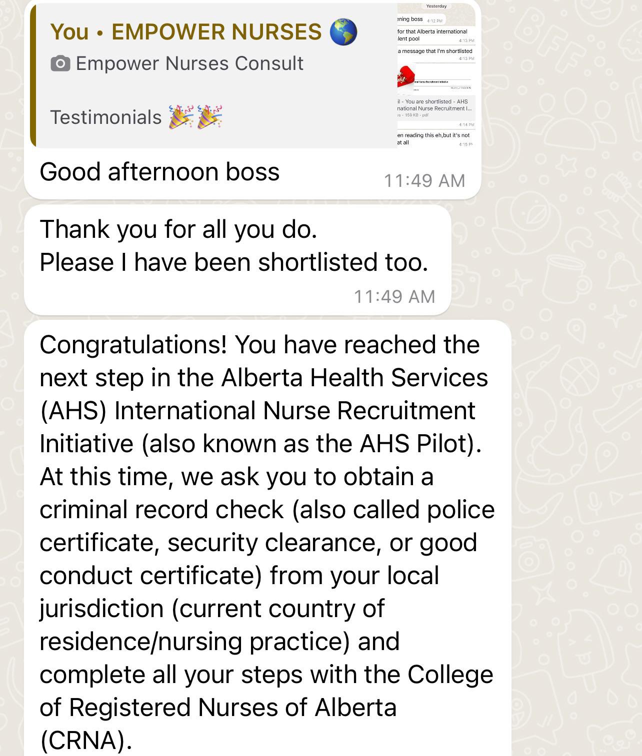 Princewill Aghedo on X: &ldquo;Apply for the Alberta Health Services 