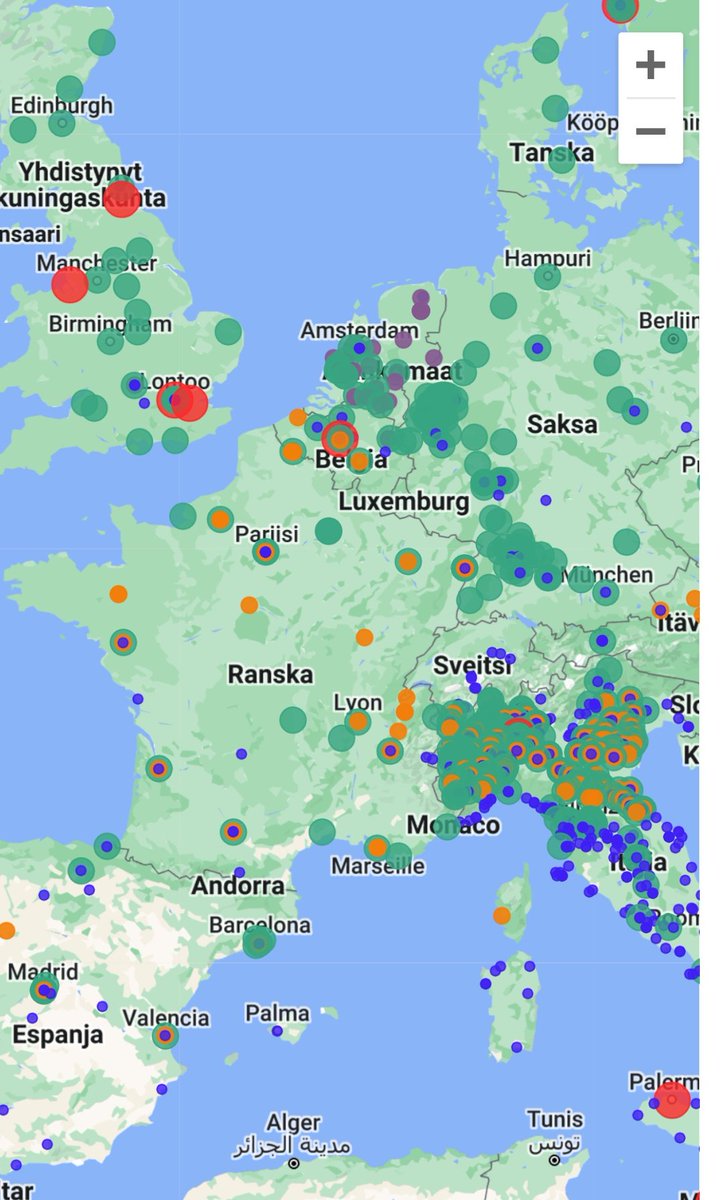 Paljon kertova kuvapari.

Muualla Euroopassa on käytössä ruuhkamaksuja, vähäpäästöisiä alueita ja muita merkittäviä rajoituksia autoiluun.

Suomessa on vastaavasti yhdellä kadulla nastarengaskielto.

Autoilua ei uskalleta rajoittaa Suomessa.