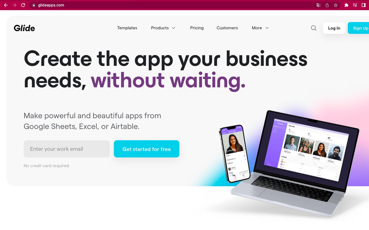 IAmPascio's tweet photo. 5. Glide

Create the app your company needs through customized workflow designs.

🔗 https://t.co/4mMIkbvE2R https://t.co/LM1f01j07D
