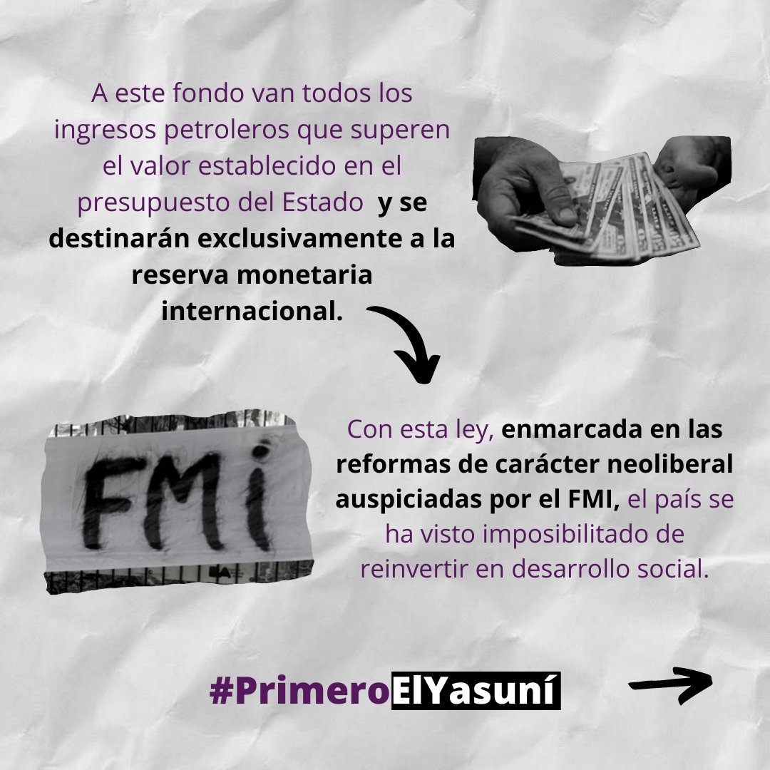 Yasunidos's tweet photo. ¿La plata del petróleo🛢️se invierte en desarrollo social?

#PrimeroElYasuní
@CorteConstEcu  @CarmenzaCorral @Alozpra @AndradeqKarla  @dsalazaca @marlin99x @xacardenas @CorteConstEcu #RichardOrtiz #TeresaNuquez https://t.co/BhUBG63N4Q