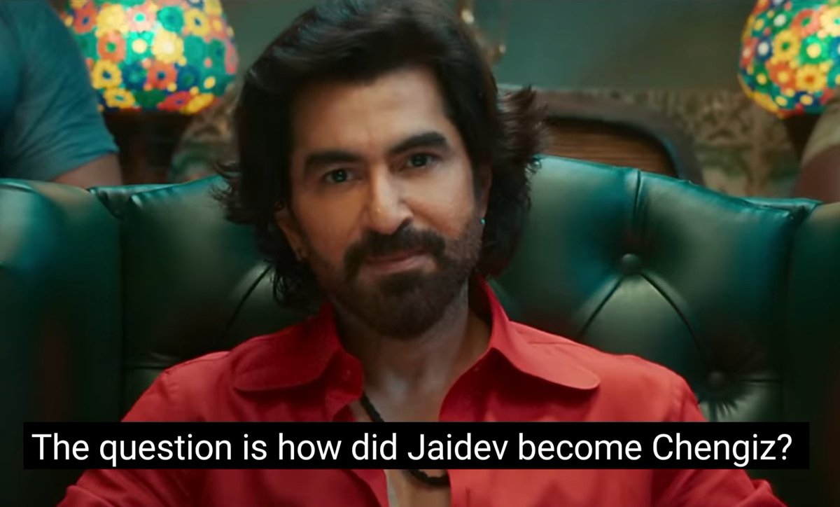 ThePrabalDatta's tweet photo. The Nation wants to know: How did Jaidev become #Chengiz ?

@jeet30  @GRASSROOTENT https://t.co/SxDJuxXYzU