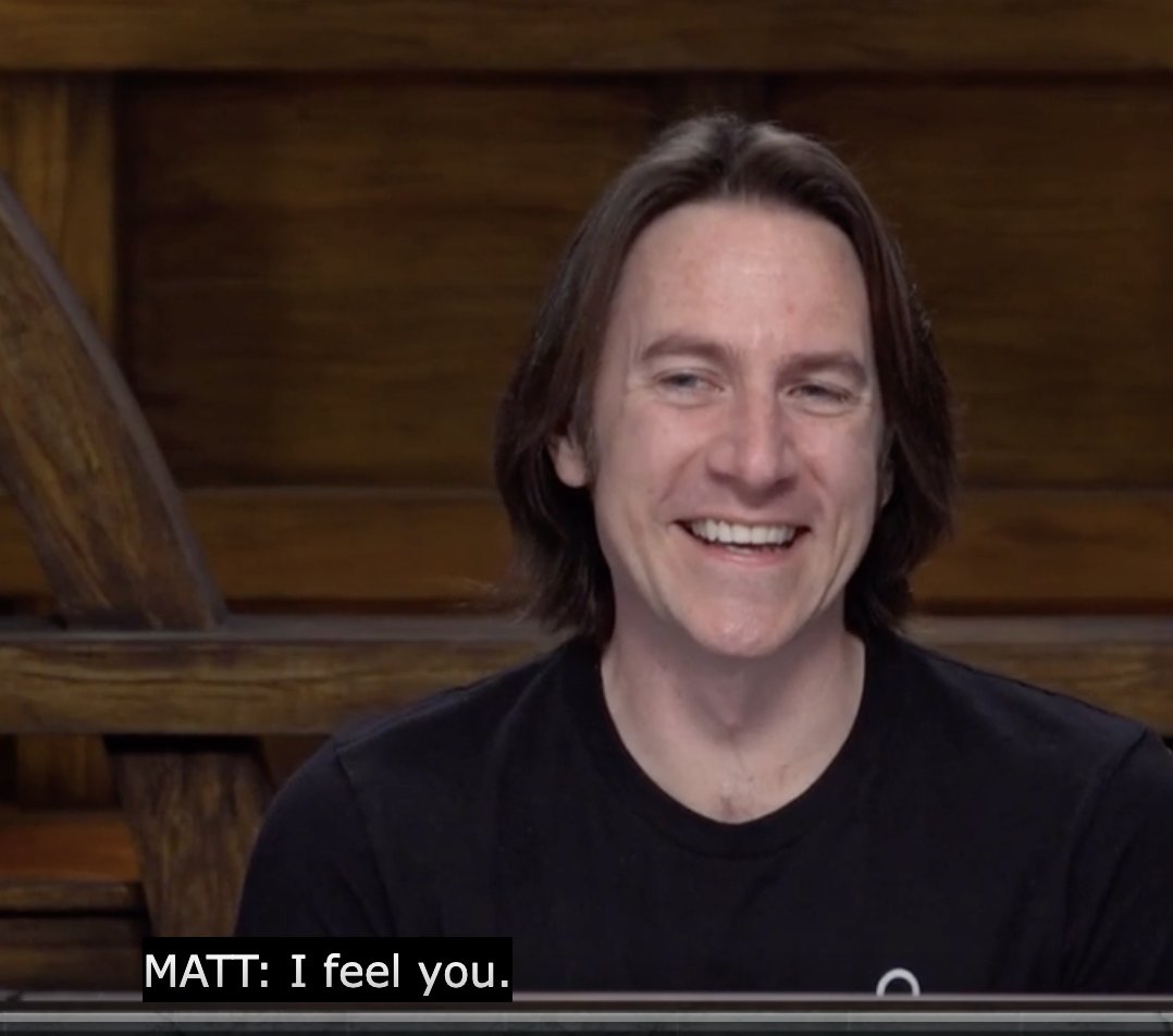 _jessprior's tweet photo. ASHLEY SAID MARISHA STEP ON ME AND MATT SAID AMEN! YALL!! Shocked I didn't see this before now.
Thank you Ashley for speaking for the people.
#criticalrole #criticalroleep55 #creatorclass #marisharay https://t.co/Jl5IUeP4vZ