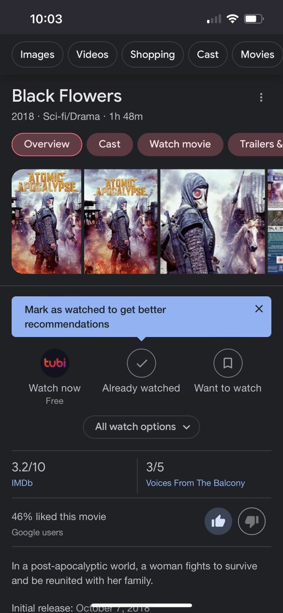 TheWranglerPNW's tweet photo. Our totally fun (&amp; average-rated) sci-fi family adventure is streaming free on @VuduFans &amp; on @Tubi right now! Links in the comments. https://t.co/wE71lv01G9