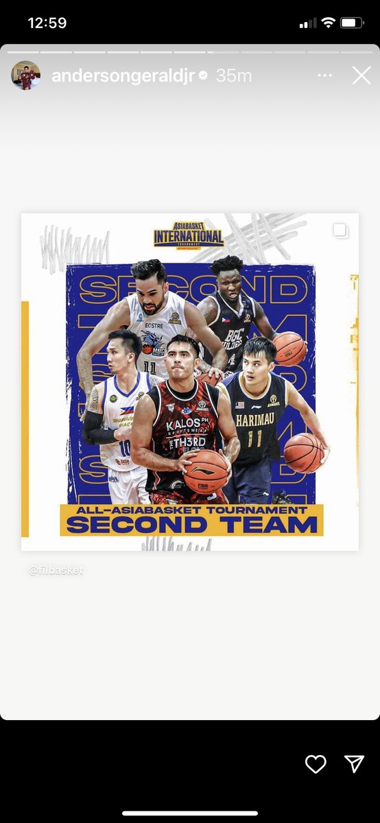gv_for_g3rald's tweet photo. Congratulations! ππͺπΌππΌ
β’
Congratulations to the awardees of the All-AsiaBasket Tournament 2nd Team! ππ
IG: filbasket
#GeraldAnderson
#TheTh3rdFloor
#KALOSph
#Cooly
#AsiaBasket
#FilBasket
#KualaLumpur
#Malaysia https://t.co/9uNXkcL6V0