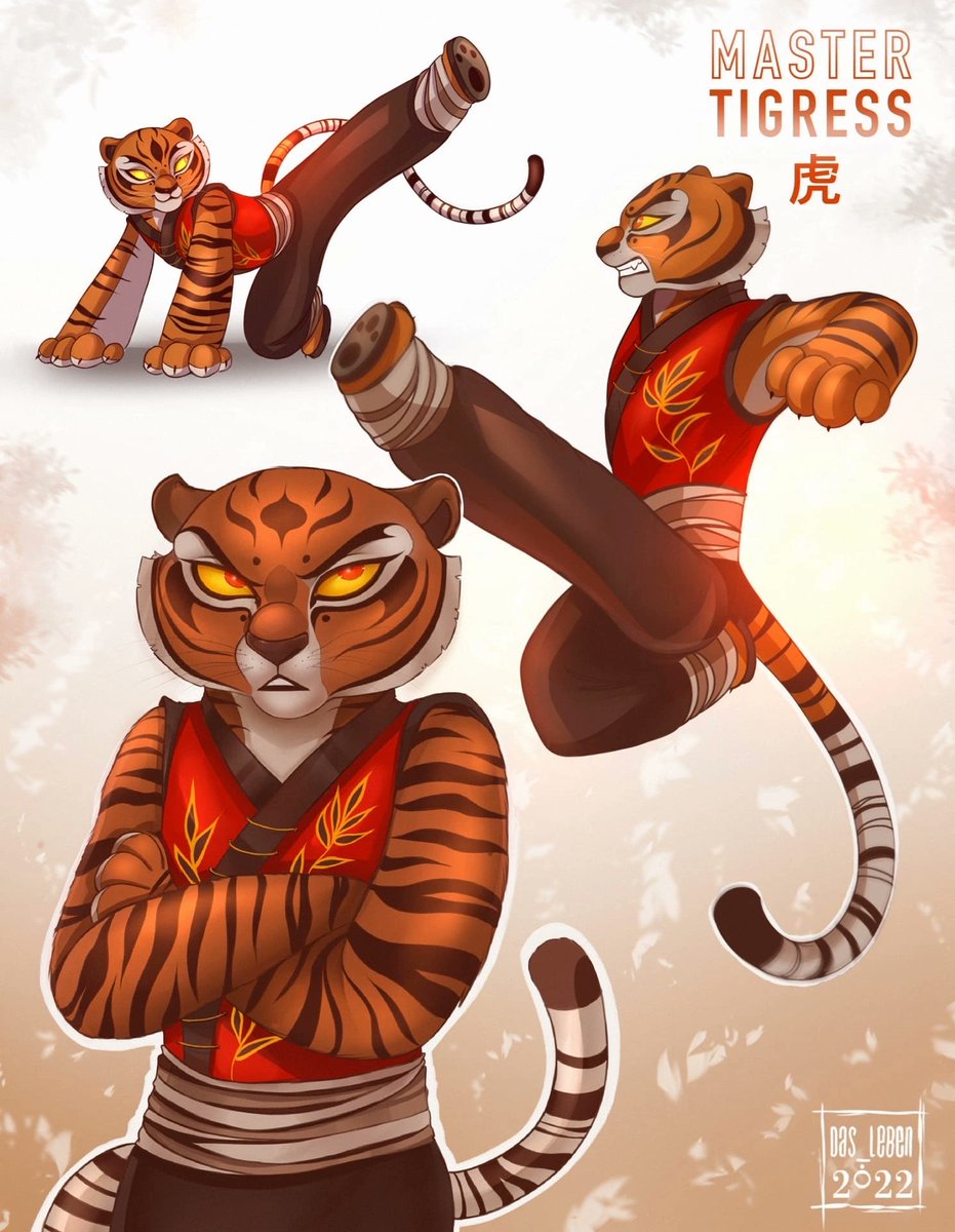 DasLeben20's tweet photo. Персонаж, которого я киннила в детстве ♥️

#kungfupanda #mastertigress #furry #fanart #кунгфупанда https://t.co/Zma3pp7noe