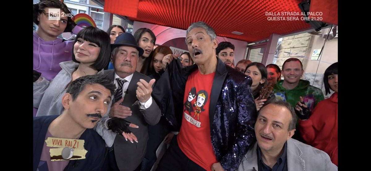 belfiore_ale's tweet photo. Viva Rai 2!
Puntata 79 •18 Aprile 2023•
A Viva Rai 2 Drast! 👍🏻👍🏻👍🏻👍🏻#Drast
@Fiorello @fabriggio @pigimon @realVagnato @cicciobozzi @MauroCasciari @ruggierodelvec1 @BeatrisOnSunday #VivaRai2 @RaiDue @ViVaRai2Off @RaiPlay @fin2danti https://t.co/0JC7zPdOGZ