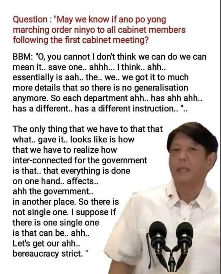 Celestine_DKila's tweet photo. GANITO ANG PRESIDENTE NINYO KAPAG MAY TAMA! NAKALIMUTAN NG BABY SITTER NYA GUMAWA NG SPEECH! 

PASURVEY KAYO KUNG SINO NAKAINTINDI NG SAGOT NYA!

HINDI PANINIRA YAN! TRUE TO LIFE HAPPENING SA PRESIDENT NYO!

Graphic Ctto https://t.co/uSypZ44W9S