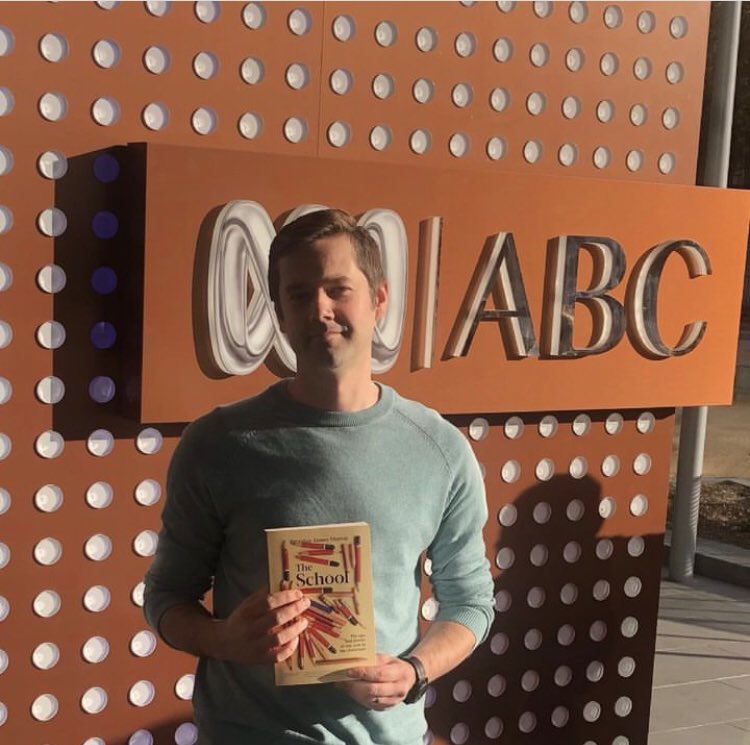 My interview about THE SCHOOL with Sarah Kanowski will be rebroadcast tomorrow, April 19th, on ABC Local Radio in all states (except Victoria) at 11:05am, then on ABC Radio National (all states) at 2:05pm. Tune in if you’re looking for something to listen to! #teaching #writing