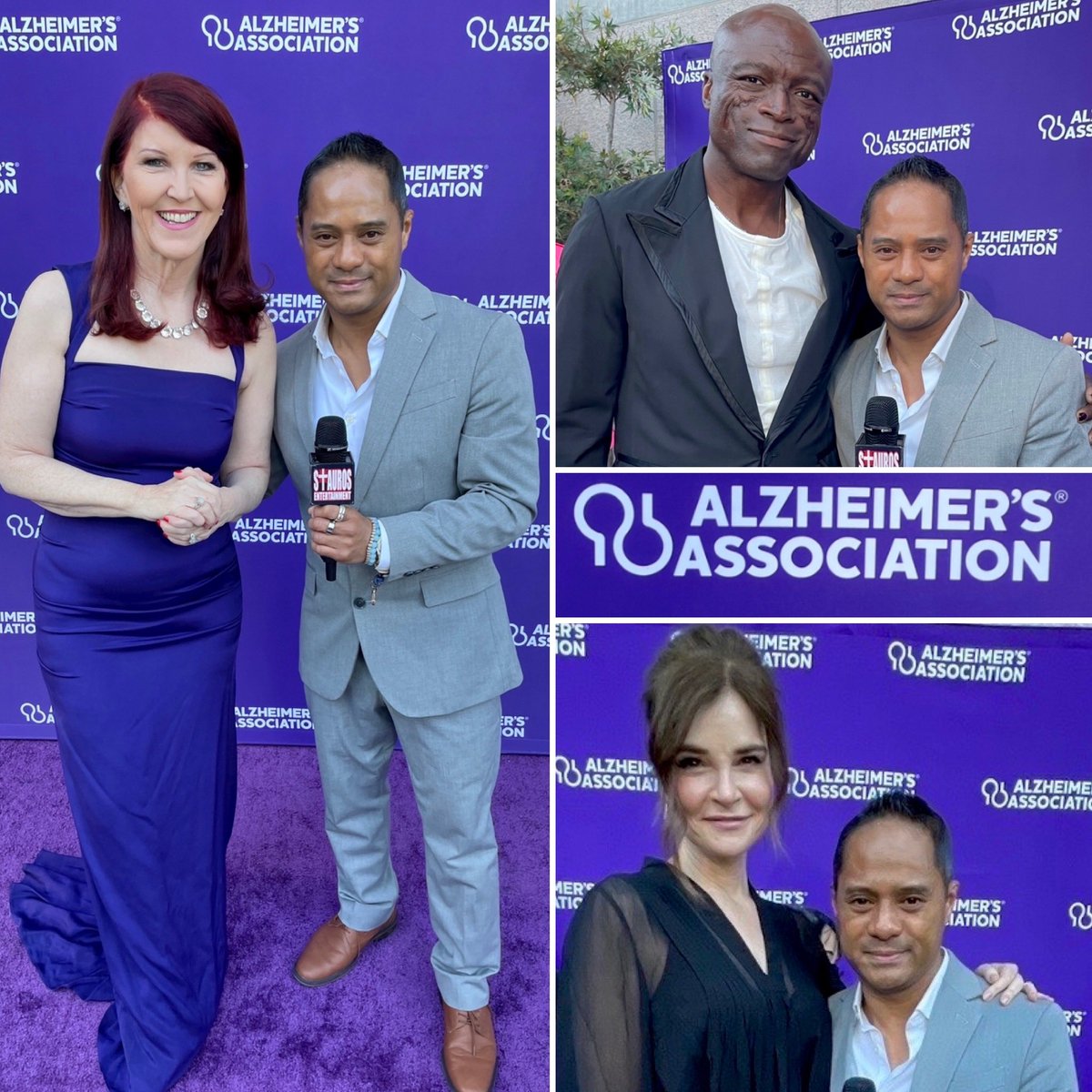 From Stars from TV’s Hit Show; #TheOffice, to (#GrammyAward Winning MusicArtist) @Seal, to #BreakingBad’s @betsy_brandt, to SoManyMore…, ‘Twas a #BlessedHonor & #FunTime this weekend, covering the @alzassociation’s #PurpleSpringGala #TheMagicOfMusic Event!m.facebook.com/story.php?stor…