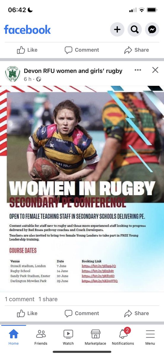 louannecameron's tweet photo. Any Devon schools ready to support girls in Rugby more? #equalchances #girlsrugbymum https://t.co/vKPTCoYS2A