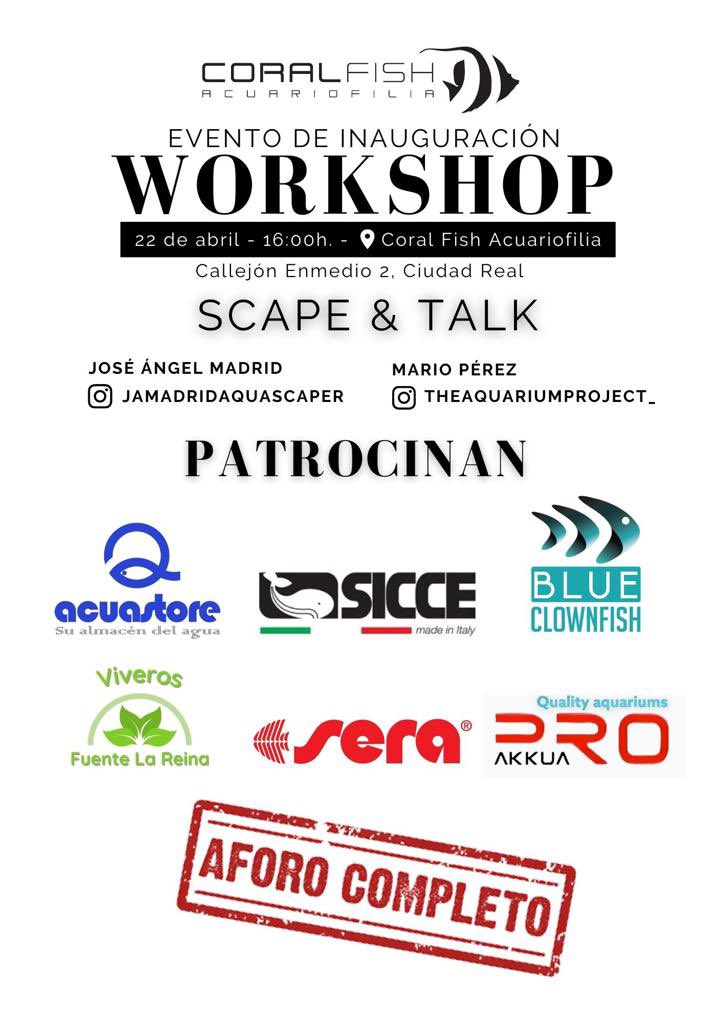 CoralFish_es's tweet photo. ¡AFORO COMPLETO!
Muchas gracias por la rápida respuesta.
Seguiremos atendiendo solicitudes para dejarlas en reserva.
De todos modos por la mañana del sábado 22 hay jornada de puertas abiertas de 10:00 a 14:00h.
@wikiCR nos vemos en Coral Fish.

#acuariofilia #acuarios #natural https://t.co/GQ603P5cpv
