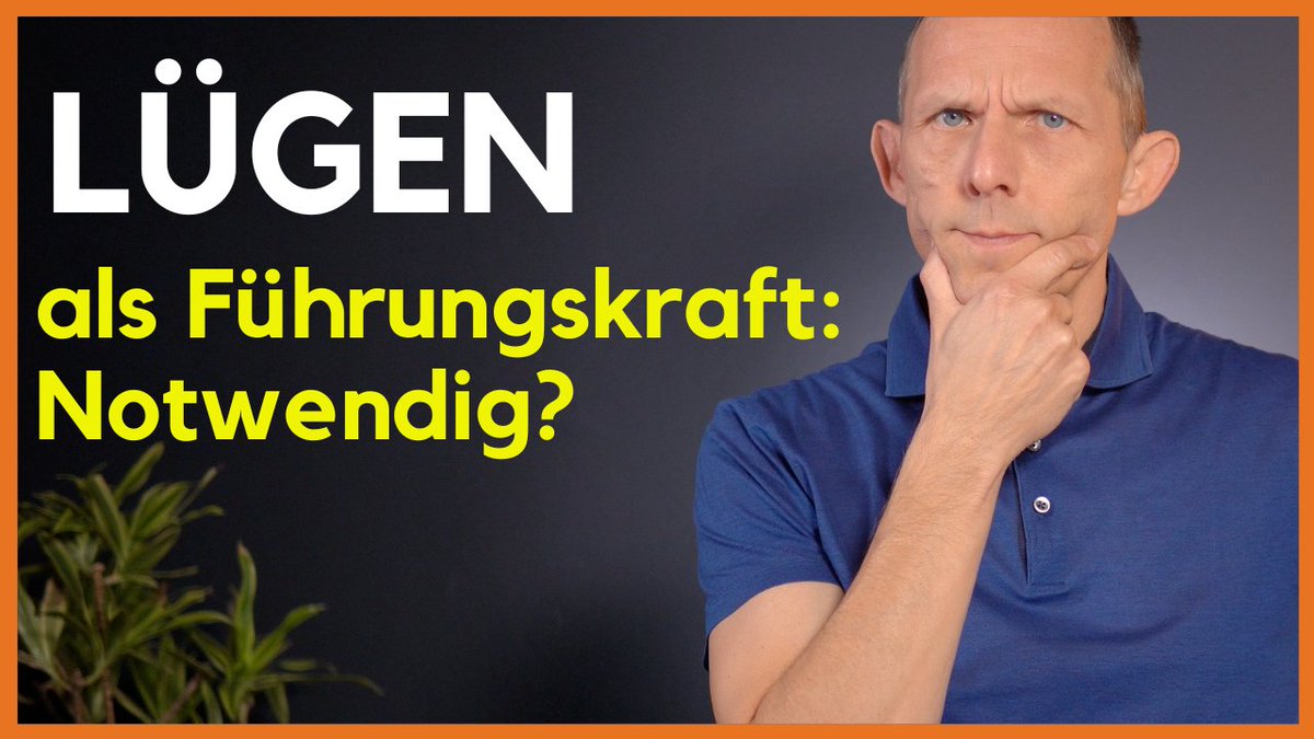 Eine Führungskraft muss nicht lügen. Entdecke, wie Du mit vertraulichen Informationen umgehst. #Führung #Ethik #Verantwortung
youtube.com/watch?v=hOqguq…