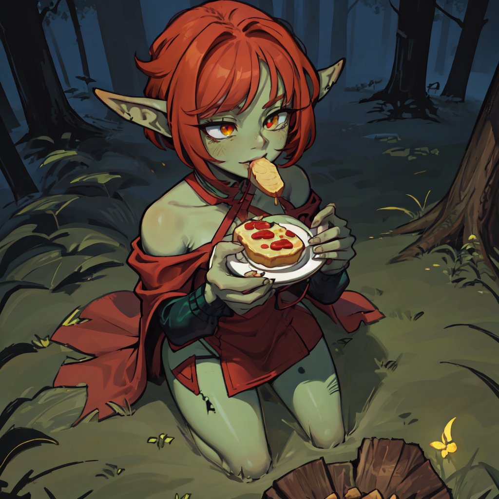 SlipperyGem's tweet image. Cute #globlingirl, eating breab and/or cheese. #eatingbread #bread 

Just seeing if holding a thing improves the hands. Not sure if it did.

#StableDiffusion #stablediffusionwaifu #anime #animegirl #aiwaifus #animegirls #aigirls #AIArtwork #AIart #AIイラスト #StableDiffusionArt