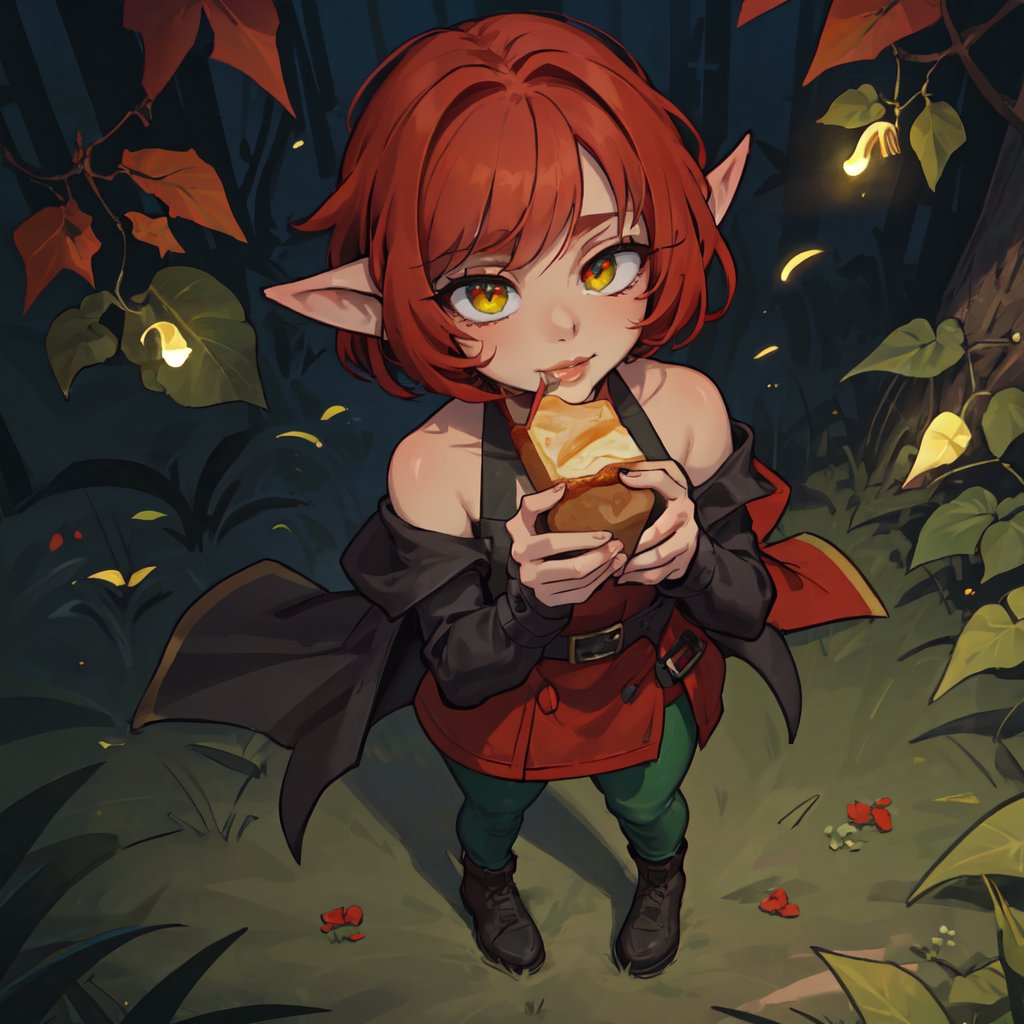 SlipperyGem's tweet image. Cute #globlingirl, eating breab and/or cheese. #eatingbread #bread 

Just seeing if holding a thing improves the hands. Not sure if it did.

#StableDiffusion #stablediffusionwaifu #anime #animegirl #aiwaifus #animegirls #aigirls #AIArtwork #AIart #AIイラスト #StableDiffusionArt