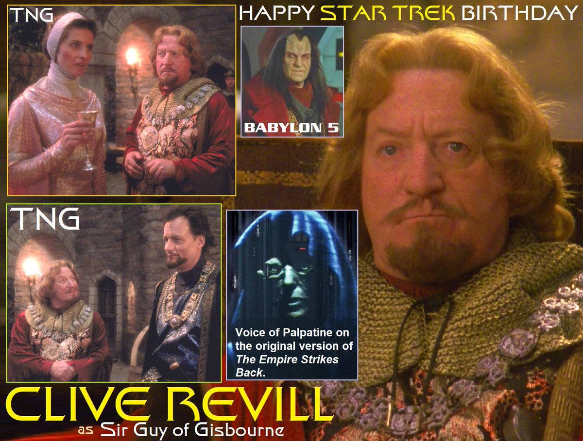 Happy birthday Clive Revill, born April 18, 1930.
#cliverevill #StarTrek #StarWars #Babylon5 #StarTrekTheNextGeneration #TheEmpireStrikesBack #Qpid #SirGuyOfGisbourne #april18 #birthday #TodayInNerdHistory
More Info
facebook.com/TodayInNerdHis…