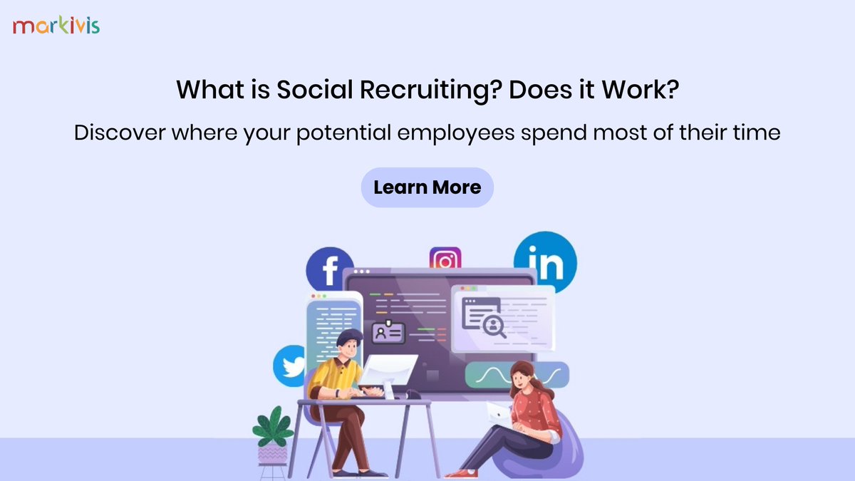 #SocialRecruiting is all about building strong relationships with job seekers through social media. By Investing in your #EmployerBrandingStrategy, you can stand out from the crowd and attract top talent.

Click here to learn more: lnkd.in/dNvW6Zgu

#Blog