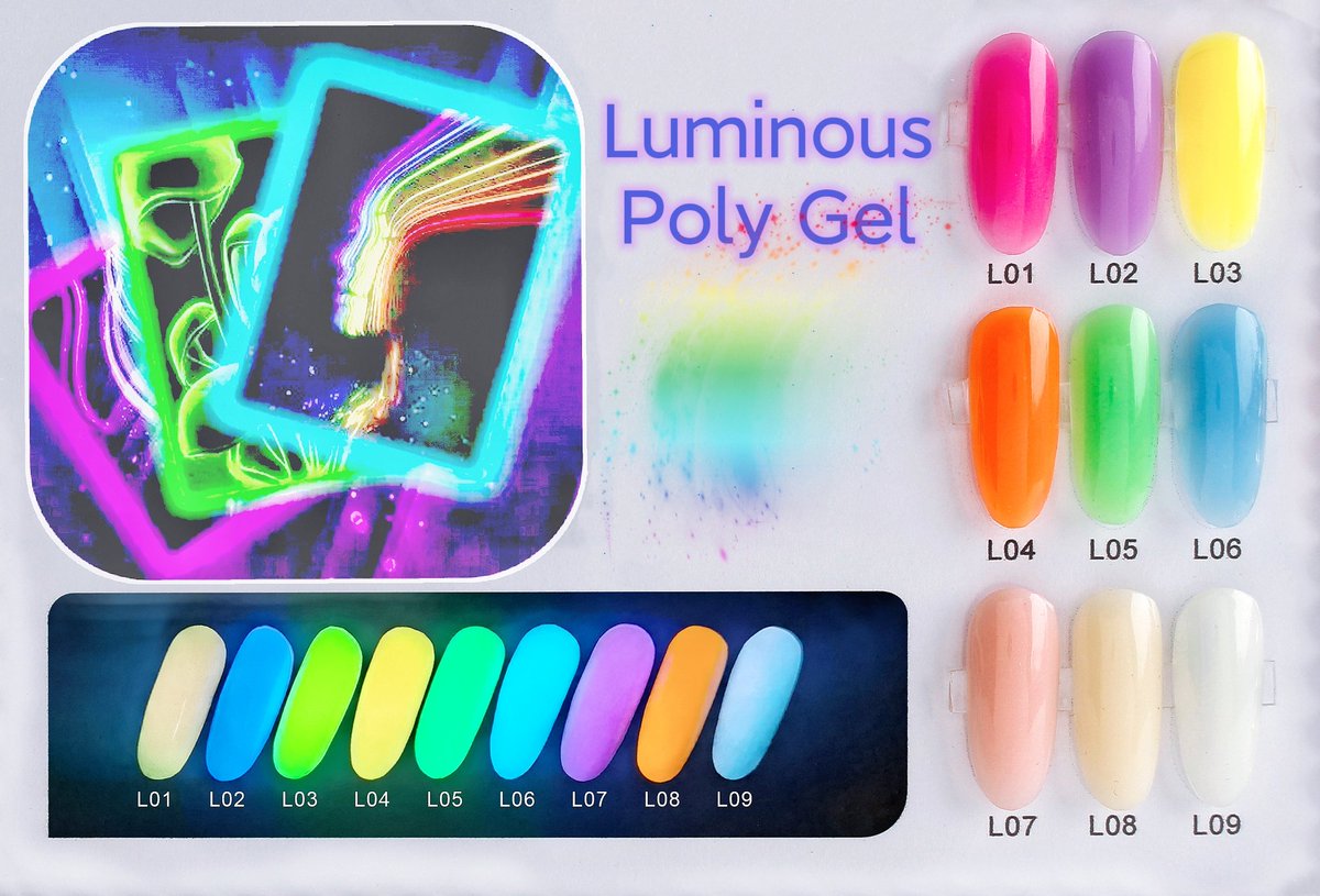 LokHiner's tweet photo. Poly Gel 💅🏻
❤️Light,  pleasant fragrance ;
🧡Flexible &amp;strong ;
💛Easy to shape .

#LokHiner #polygel #polygelnails #acrylgel #luminouspolygel #glitteracrylgel #polygelextensions #nailextensions #polygellove #nailbeauty #extensiongel  #nailsdesign #polynails #gelpolishmani  #gel https://t.co/HxrX9zT0eN