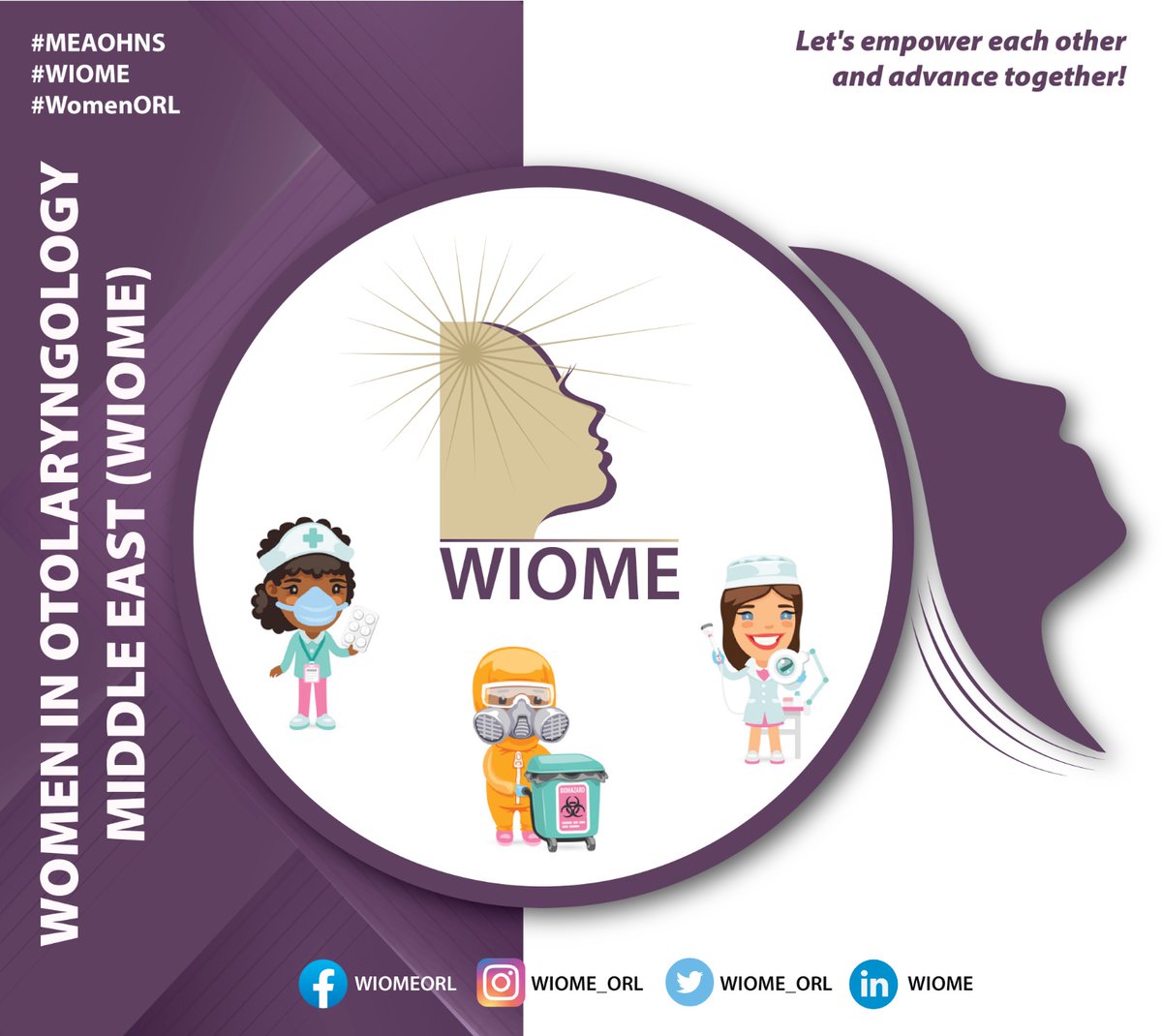 WIOME_ORL's tweet image. Take part in the #WIOME session &amp;amp; learn how WIOME can assist you in your career. We welcome women at all stages of their ORL journey, whether they are students, trainees, or physicians.

Sign up today @ bit.ly/WIOME 

#WIOME #WomenInMedicine #WomenInORL #MEAOHNS2023