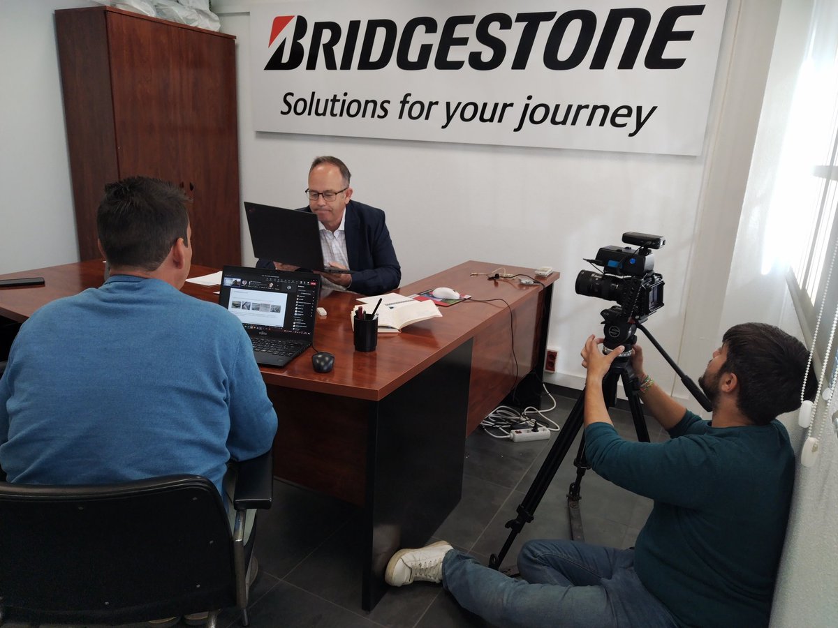 @EmpleadosCsur en @Bridgestone_H @FirstStop_Esp con José Manuel Ledo Barómetro Sector #industrial #ingenieria @cogitise